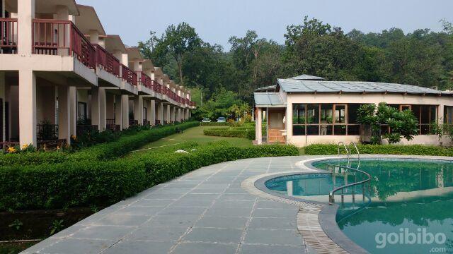 Отель Corbett Rattan Garjia Экстерьер фото